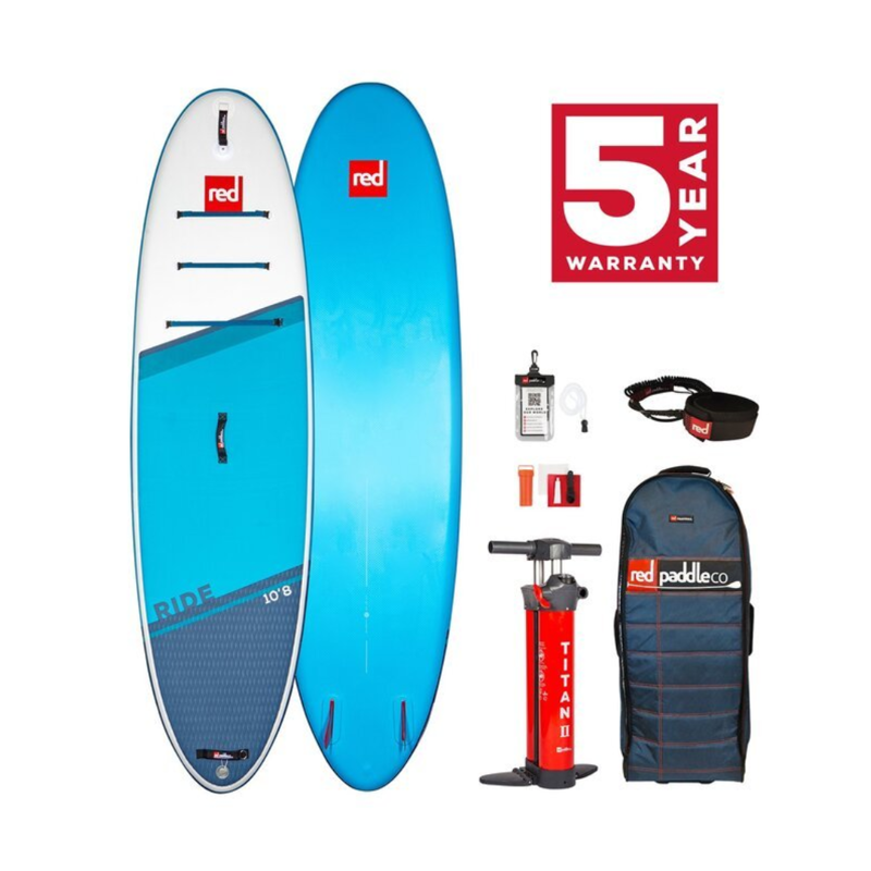 Red Paddle Ride 10 Ft 8 Carbon 100 SUP Board Package-9